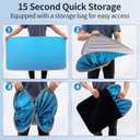 2025 Upgrade Sunshade Roof for Tesla Model Y 2025-2020 [No-Gap/Sag-Free] Middle Magnetic Component Glass Roof Sunshade Heat Insulation for Tesla Model Y Accessories 2025-2020 Blue