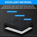 Autorder Dashboard Cover Mat for 2000-2006 Toyota Camry Accessories Dash Cover Upgrade Velvet Dash Mat Sunshade Glare UV Rays Protector