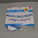 Party Banner Kit (Pack of 2) - Easy to Hang Colorful Party Supplies, Ideal Party Decorations for Birthdays, Pokemon Themed Events & Kid's Parties, Baby Shark