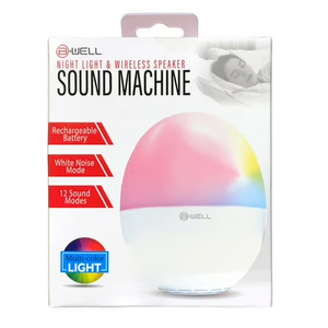 B-well Night Light & Wireless Speaker, Sound Machine