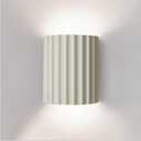 LightInTheBox Modern LED Wall Sconce Minimalist Resin Wall Light Nordic Style Half-Cylinder Tree Root Desgin Up and Down Light for Stairs Hallway Bedroom (White)