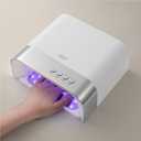 GAOY Professional UV Nail Lamp, Big Cavity Design for Long Nails, 36 LED Fast Curing Light with Infrared Sensor for Salon Gel and Acrylic Polish (White)