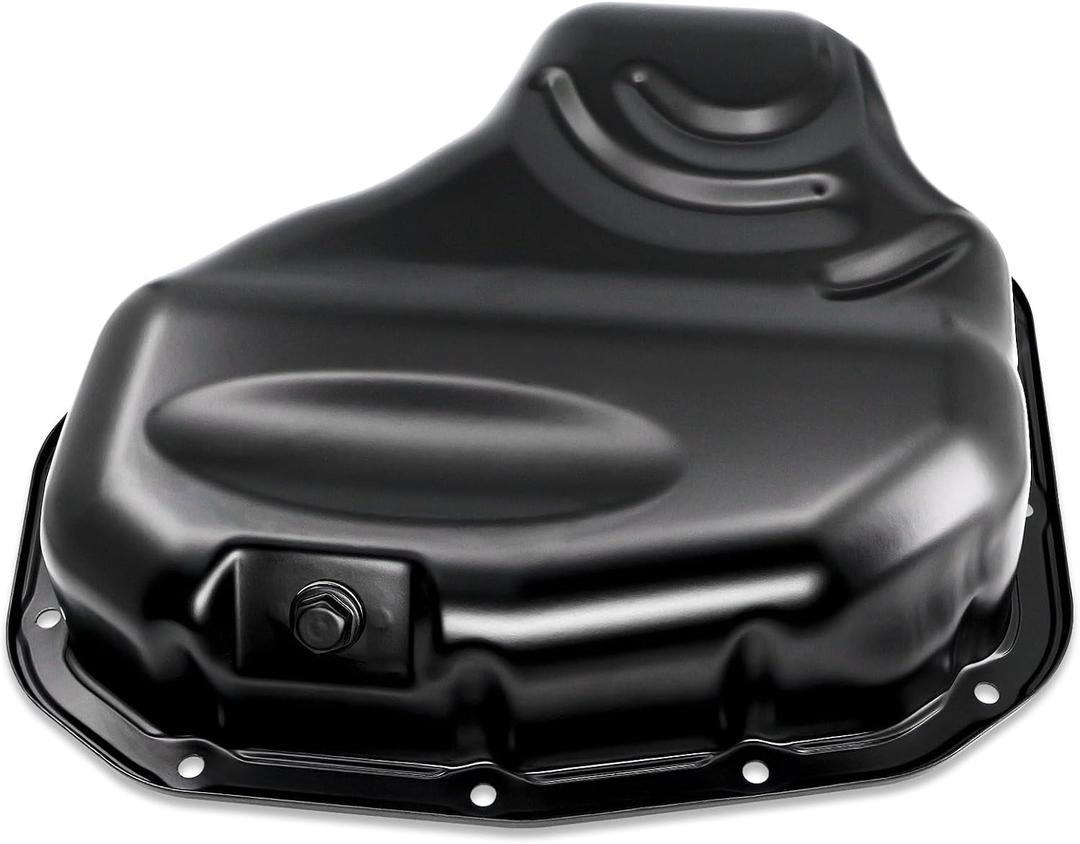 Engine Oil Pan Sump with Drain Plug, Compatible with 2009-2017 Toyota RAV4, 2011-2017 Scion tC, L4 2.5L, Replace# 12101-0V030, 121010V040