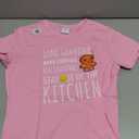 Funny Pickleball Grandma Stay Out of the Kitchen Player T-Shirt, S , Pink