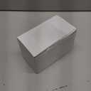 Rozer 50 Pcs White Plastic Bottle Caps 38 mm for Empty Juice Bottles, Tamper Seal Lids Container Lids Bottle Caps for Crafts DIY, 4, 8, 12, 16, and 32 oz Container