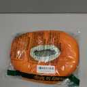 Cat Cone Collar Soft, Adjustable Cat Recovery Cone to Stop Licking, Cute Kitten Donut Collar After Surgery, Elizabethan Collars for Kittens, Lightweight Cats Neck Cones (Orange, Medium)