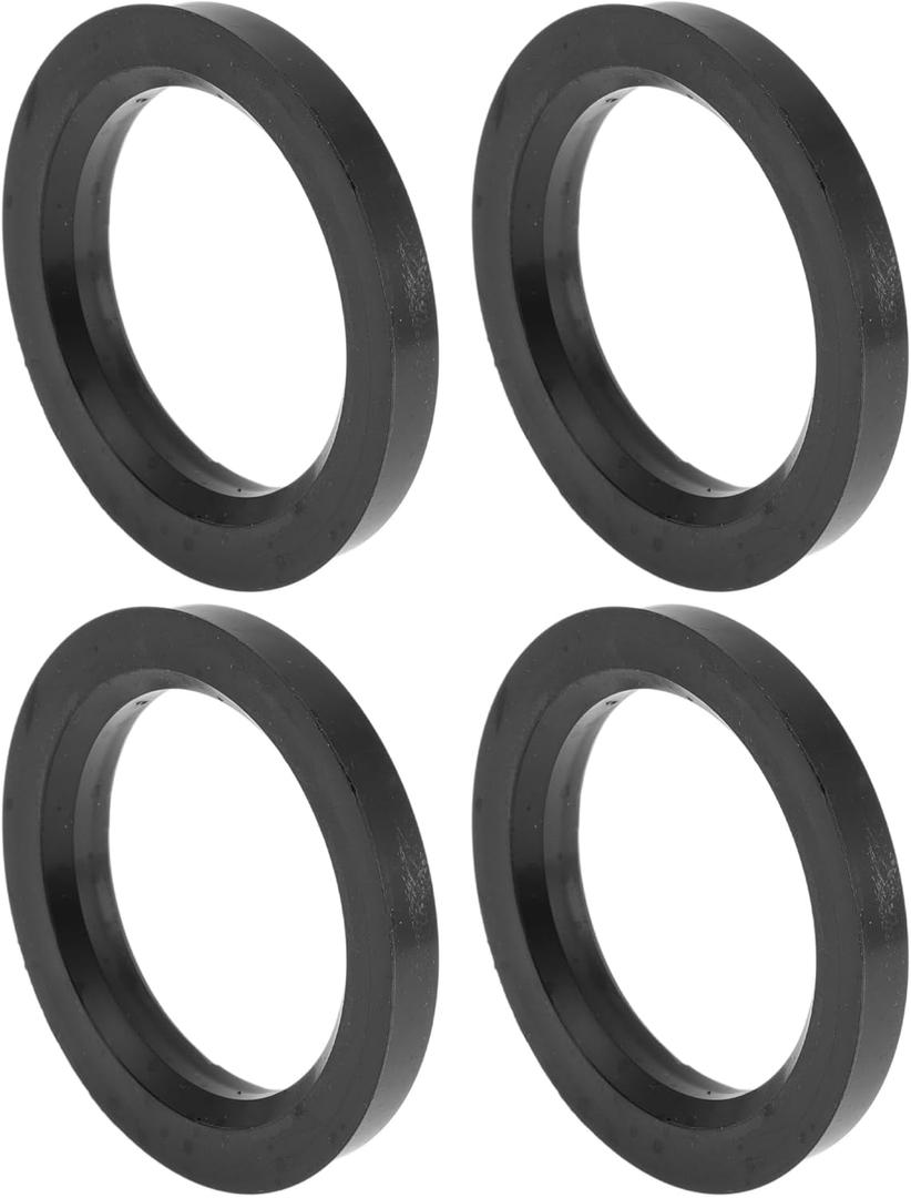 78.1mm to 56.1mm Car Wheel Hub Centric Rings Black Polycarbonate Wheels Center Shaft Shock Absorbing Hubrings 4 Pcs