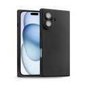 ZhyzRhsm Designed for iPhone 16 Case Silicone Compatible with Magsafe, Camera Lens Protector, Military Grade Shockproof Protective, Rectangle Magnetic Phone Case for iPhone 16 Black