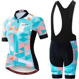 Cycling Jersey Women MTB Tops Mountain Bike Jersey Shirts Short Sleeve Summer (Tag L(Chest 34.6-36.6",Waist 25.2-33", 1a)
