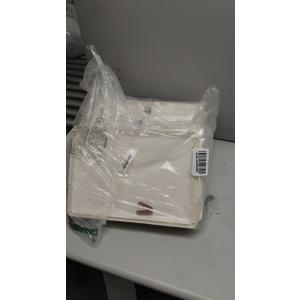 4 Tier Plastic Storage Bins with Lid 23QT, Stackable Storage Containers with Wheels, Folding Storage Boxes, Collapsible Storage Bins, Closet Organizers and Storage for Living Room,Office,Dorm (White)