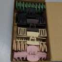 TOCESS 8 Pack Big Hair Claw Clips for Women Large Claw Clip for Thin Thick Curly Hair 90's Strong Hold 4.33 Inch Nonslip Matte Jumbo Hair Clips (8 Pcs) (Assorted A.Beige, Pink, Green, Khaki, Brown, Black)