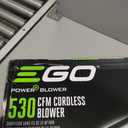 EGO POWER+ Leaf Blower, Cordless Electric 530 CFM, Includes 56V 2.5Ah Battery and Charger - LB5302