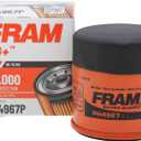 FRAM EG+ PH4967P, 10K Mile Change Automotive Replacement Interval Spin-On Engine Oil Filter for Select Vehicle Models