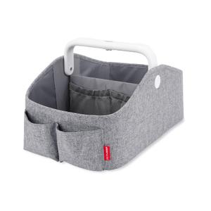 Skip Hop Diaper Caddy Organizer with Touch Sensor Night Light Nursery Style Heather Grey
