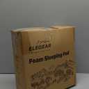 Elegear Air & Foam Camping Sleeping Pad, HexaFoam Camping Mattress Pad with Built-in Foot Pump Memory Foam Camp Pad 4-Season R-Value 9.5 Camp Sleeping Mat for Travel/Car/Tent, Blue (Single)