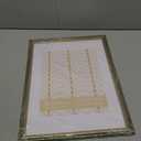 VIOLABBEY 11x14 Picture Frame Green Gold, Display 8x10 Photo with Mat or 11x14 without Mat, Ornate Vintage 11 x 14 Frame for Wall Decor or Tabletop Display, Green Gold
