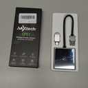 Wireless CarPlay Adapter for iPhone– Super mini 2 in 1 Plug Convert Wired to Wireless Car Play Dongle for Apple iOS 10+ , Instant Connectivity, Fit for Cars with Builtin CarPlay, Black Silver