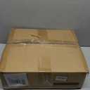 Shoe Storage, 12 Pack Shoe Organizer for Closet, Shoe Boxes Clear Plastic Stackable Shoe Containers with Lids for Size 10 (Large, White)