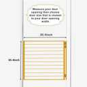Cafe Door Swinging Door Pine Wood Saloon Door Includes Hinges for Kitchen Shop Entrance Partition Pub, Painted Finished (White, 35.4"x35.4")