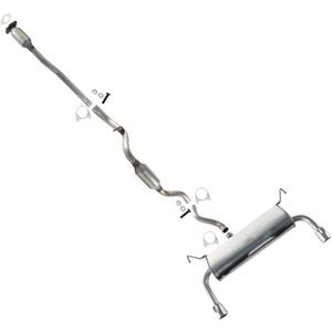Exhaust Resonator Muffler Pipe Muffler Compatible with Ford Escape 2013 2014 2015 2016 2017 2018 2019 1.5L 1.6L 2.0L 2.5L Engines
