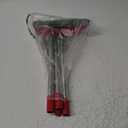 DSV Standard Window Squeegee, 2-in-1 Window Cleaner with 55" Extension Poles, Window Washing Kit, Glass Door Cleaner, Multi-Use Car Windshield Cleaning Tool with Long Handle for High Outdoor Windows