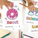 Baby's First ABC Book Baby Shower Activity, Boho Sun Baby Shower Guest Book Alternative with Alphabet Coloring Pages, Educational Keepsake & Activities, Sunshine Baby Shower Games Craft Kit
