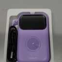 Kuulaa 10000mAh Power Bank with Built-in Cables, 22.5W Fast Charging Portable Charger for iPhone, Samsung and Apple Watch, Compact Lightweight with LCD Display