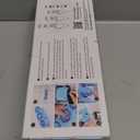 Longzon Easiest Release Ice Cube Tray for Stanley Cup 30-40oz Tumbler/Yeti Cup Ice Mold, Silicone Ice Tray Molds With Lid for Chilling Cocktails, Whiskey, Drinks, Coffee, Easy Release Ice Maker -Blue