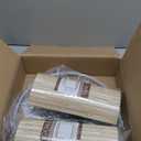 GO&SO 13 IN Drum Boho Lamp Shades Set of 2 Medium, Farmhouse Lamp Shade for Table Lamps Floor Lamp- 13" x 13" x 10" Spider Vintage Lampshade Decor,Natural Straw Shade Replacement,Assembly Required (Yellow - Straw Woven)