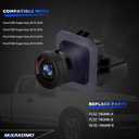 Rear View Backup Camera Compatible with Ford F250 F350 F450 F550 Super Duty 2015 2016, Replace FC3Z-19G490-A FC3Z-19G490-B Reverse Camera, Waterproof Back Up Camera