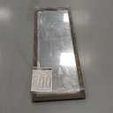 Full Length Wooden Mirror for Wall or Floor, 56"x20" Rustic Farmhouse Solid Wood Frame with Stand, Large Rectangular Wall-Mounted or Leaning Mirror for Bedroom, Living Room, Entryway (Brown)