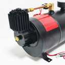 3 Liter Train Horn Kit for Trucks/Car/Semi. Complete Onboard System of 150psi Air Compressor, 1 Gallon Tank, 4 Trumpets. Super Loud dB. Fits All DC12V Vehicles Like Pickup/Jeep/RV/SUV