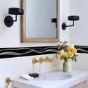 Black Wave Wallpaper Border 196x4 Inch Peel and Stick Wall Border Self Adhesive Double Ripple Removable Vinyl Trim for Living Room Bedroom Bathroom Kitchen Cabinet Decoration