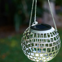6" Disco Ball Solar Lantern