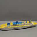 19'' Large Cruise Ship Toys for Kids Ages 3-5, Auto-Cruise Ship Toy with Flashing LED Lights & music, Omnidirectional Wheels Electric Boat Toys for Toddlers Ages 1-6, Birthday Childrens Day Gift