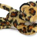 Aurora Adorable Mini Flopsie Amazon Jaguar Stuffed Animal - Playful Ease - Timeless Companions - Brown 8 Inches (Small)