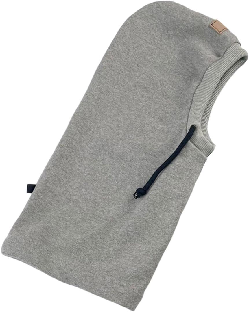 Dog Beanie, Noise Protection Head Wrap, Windproof Headwear with Adjustable Drawstring, Soft Pullover Hood for Pets, Comfortable Outdoor Gear for Cold Weather, Holiday, Travel, Walking, Car Trips