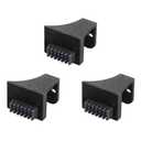 Embedded Nozzle Wiper for Bambulab X1/P1 Nozzle Silicone Brush Consumables Cleaning Tool for Bambulab X1 3D Printed Nozzle (3PCS)