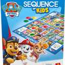 Paw Patrol Sequence for Kids | Easy to Play Matching Game of 4-in-A-Row Featuring Paw Patrol Characters | 2-4 Players, Ages 3+