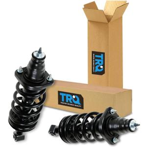 TRQ Rear Shock & Spring Strut Assembly Set Driver & Passenger Side Compatible with 2002-2006 Honda CR-V