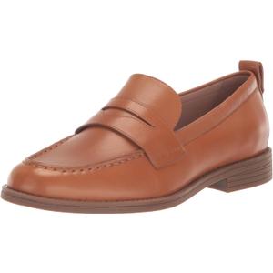 Cole Haan Women's Stassi Penny Loafer, Pecan Leather, 8.5-B US 