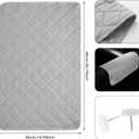 Headrest Cover for Recliner Chair 2 Pieces Recliner Headrest Protector Recliner Sofa Cover Recliner Head Covers Sofa Head Protector Furniture Protector for Recliner Sofa Slipcovers(Light Gray)