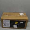 Acacia Wood Large Cable Management Box Round Edge - 16" L Wooden Power Strip Box, Surge Protector Box - Cable Hider Box for Office, Living Room - 2 Open Slots, Magnetic Lid (Walnut Color)