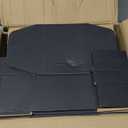 24 Pack 5x5x3 inches Black Shipping Boxes, Corrugated Mailer Boxes, Packaging Boxes for Products, Recyclable Cardboard Box, Flat Literature Mailers for Gifts, Small Business by Mailing