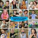 Stringy Balls & Sensory Toys 8 Pack - Fidget Toys Sensory Gifts for Kids Ages 3 4 5 6 7 8 + Year Old - Best Stress Balls Toys & Toddler Toys Gifts for Toddlers, Boys & Girls - Monkey Balls Fidget Toys