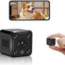 Hidden Camera - 1080P HD Monitor,with Phone App Alerts,Motion Detection and Night Vision for Outdoor Surveillance, Wireless Connection Possible,(Cloud & Exclude SD Card) (Full, black)