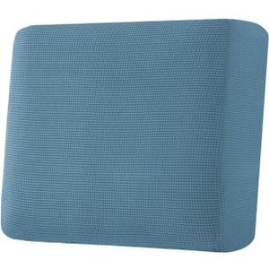 H.VERSAILTEX Super Stretch Individual Seat Cushion Covers Sofa Covers Couch Cushion Covers Slipcover Sets Thick Jacquard Textured Twill Fabric (1 Piece Chair Cushion Cover, Dusty Blue)