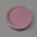 60 Pieces Pastel Rainbow Disposable Paper Plates 9 Inch Heavy Duty Dinner Plates, Solid Color, Table Decorations Party Supplies for Birthdays, Weddings, Daily Use