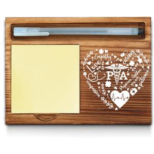 PA Gifts for Women, Men, Physician Assistant Sticky Notes Holder, Physician Assistant Office Desk Decor, Physician Assistant PA Nurse Graduation Week Gifts Self-Stick Note Pad Holders WPP50