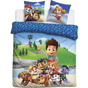 Aymax Paw Patrol Bedding Set for Double Bed 200 x 200 cm + 2 Pillowcases 63